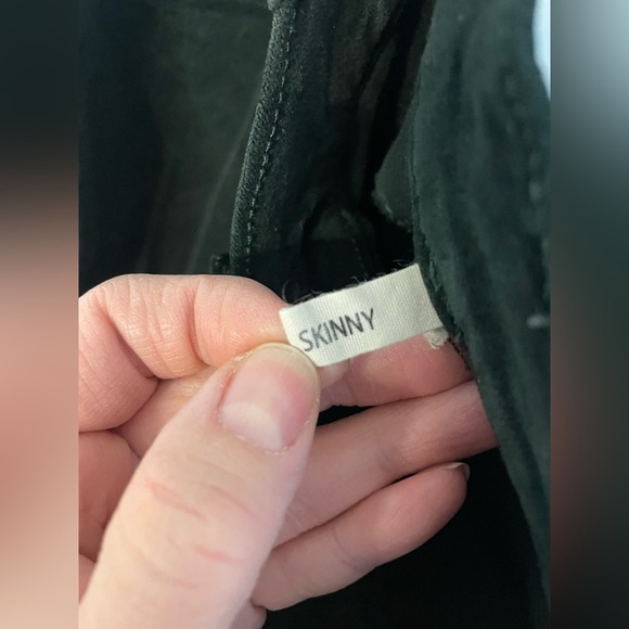 Rag & Bone Ankle Skinny Fit Stretch Pants Green Velvet Womens Sz‎ 27 - Picture 5 of 8